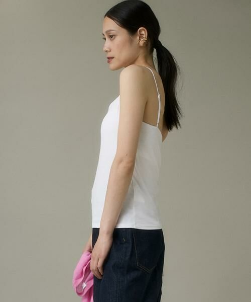 I.T.'S. international / イッツインターナショナル カットソー | カップ付きキャミソール《スビン綿MIXフライス》 | 詳細15