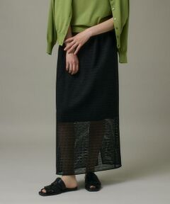 I.T.'S. international / イッツインターナショナル ロング・マキシ丈スカート | スクエアレーススカート