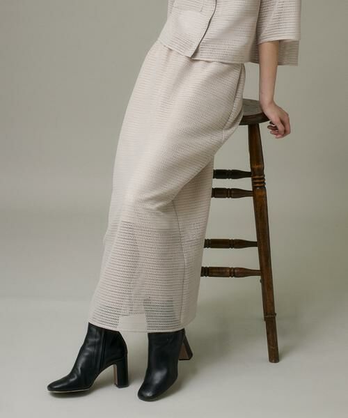 I.T.'S. international / イッツインターナショナル ロング・マキシ丈スカート | スクエアレーススカート | 詳細1