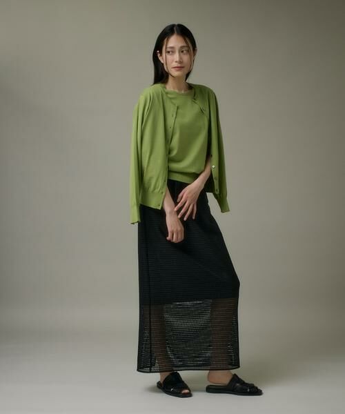 I.T.'S. international / イッツインターナショナル ロング・マキシ丈スカート | スクエアレーススカート | 詳細10