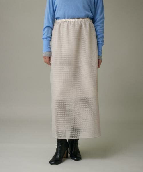 I.T.'S. international / イッツインターナショナル ロング・マキシ丈スカート | スクエアレーススカート | 詳細13