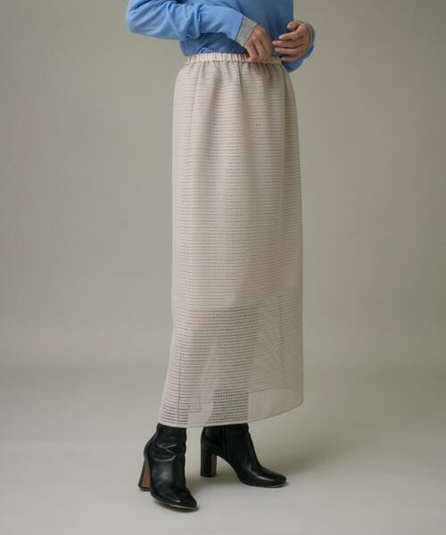 I.T.'S. international / イッツインターナショナル ロング・マキシ丈スカート | スクエアレーススカート | 詳細14