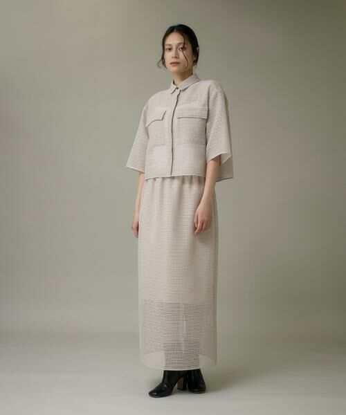 I.T.'S. international / イッツインターナショナル ロング・マキシ丈スカート | スクエアレーススカート | 詳細3