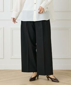 I.T.'S. international / イッツインターナショナル その他パンツ | タックワイドパンツ《TRストレッチ》