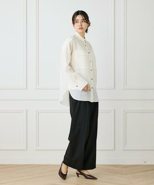 I.T.'S. international / イッツインターナショナル その他パンツ | タックワイドパンツ《TRストレッチ》 | 詳細13