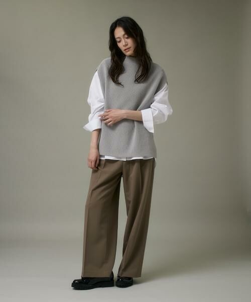 I.T.'S. international / イッツインターナショナル その他パンツ | タックワイドパンツ《TRストレッチ》 | 詳細5