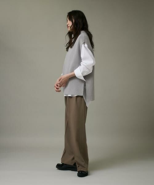 I.T.'S. international / イッツインターナショナル その他パンツ | タックワイドパンツ《TRストレッチ》 | 詳細6