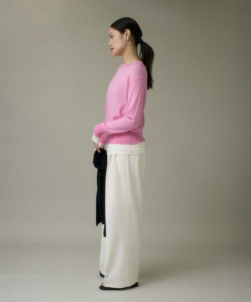 I.T.'S. international / イッツインターナショナル その他パンツ | タックワイドパンツ《TRストレッチ》 | 詳細9