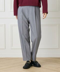 I.T.'S. international / イッツインターナショナル スラックス・ドレスパンツ | タックテーパードパンツ《TRストレッチ》