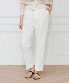 I.T.'S. international / イッツインターナショナル スラックス・ドレスパンツ | タックテーパードパンツ《TRストレッチ》