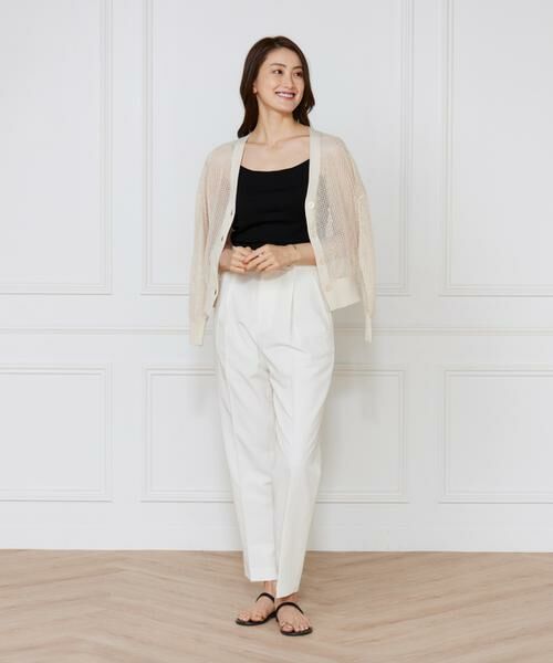 I.T.'S. international / イッツインターナショナル スラックス・ドレスパンツ | タックテーパードパンツ《TRストレッチ》 | 詳細5