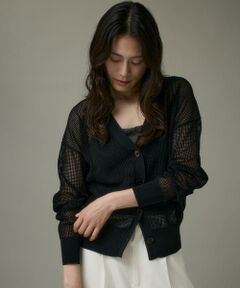 I.T.'S. international / イッツインターナショナル カーディガン・ボレロ | メッシュカーディガン