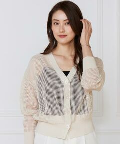 I.T.'S. international / イッツインターナショナル カーディガン・ボレロ | メッシュカーディガン