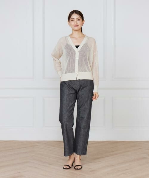 I.T.'S. international / イッツインターナショナル カーディガン・ボレロ | メッシュカーディガン | 詳細10
