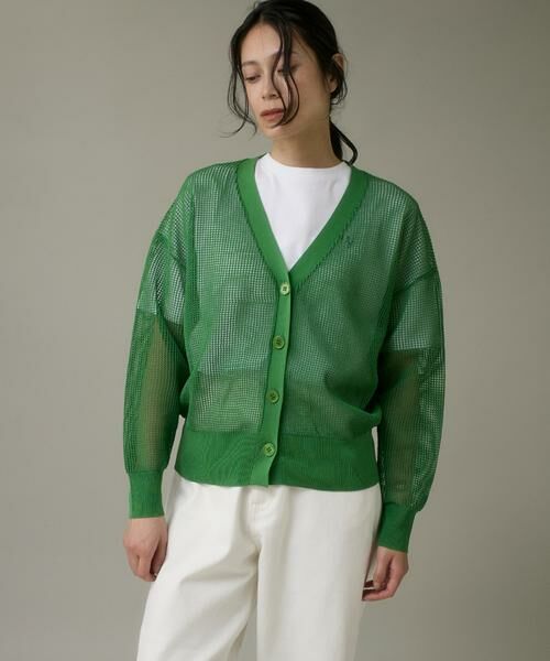 I.T.'S. international / イッツインターナショナル カーディガン・ボレロ | メッシュカーディガン | 詳細12