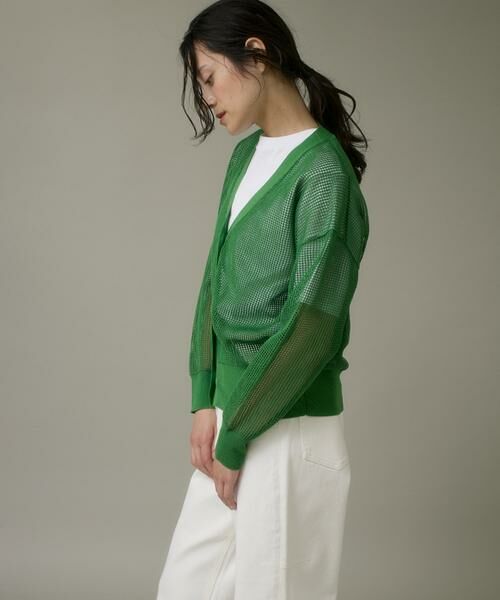 I.T.'S. international / イッツインターナショナル カーディガン・ボレロ | メッシュカーディガン | 詳細13
