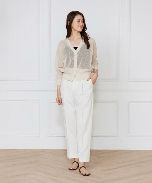 I.T.'S. international / イッツインターナショナル カーディガン・ボレロ | メッシュカーディガン | 詳細8