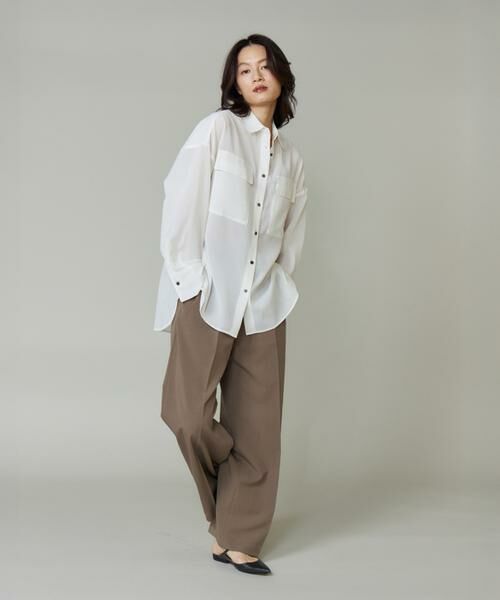 I.T.'S. international / イッツインターナショナル シャツ・ブラウス | オーバーサイズシアーシャツ | 詳細9