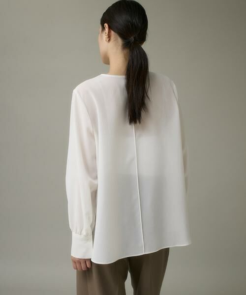 I.T.'S. international / イッツインターナショナル シャツ・ブラウス | シアーノーカラーブラウス | 詳細15