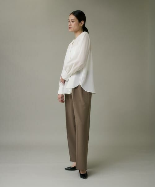 I.T.'S. international / イッツインターナショナル シャツ・ブラウス | シアーノーカラーブラウス | 詳細3