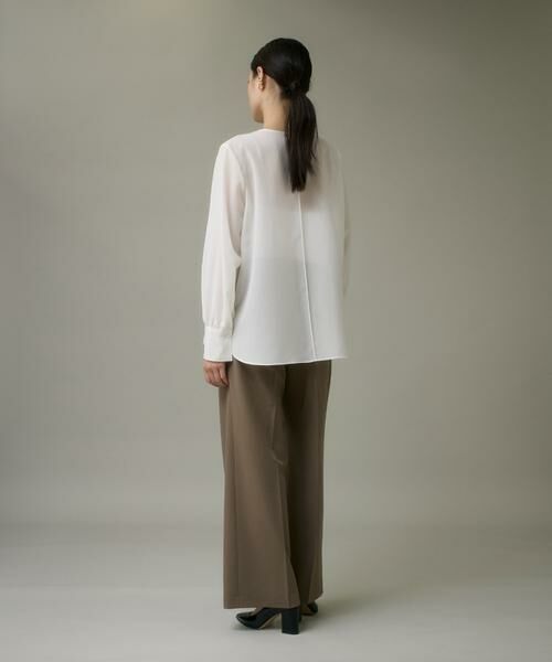 I.T.'S. international / イッツインターナショナル シャツ・ブラウス | シアーノーカラーブラウス | 詳細4