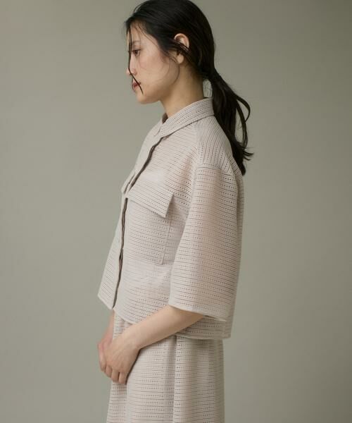 I.T.'S. international / イッツインターナショナル シャツ・ブラウス | スクエアレースシャツブラウス | 詳細10
