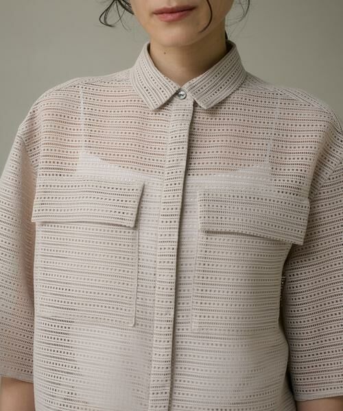 I.T.'S. international / イッツインターナショナル シャツ・ブラウス | スクエアレースシャツブラウス | 詳細12