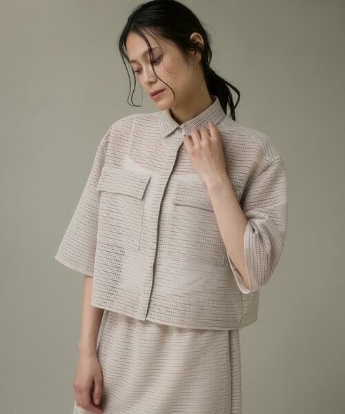 I.T.'S. international / イッツインターナショナル シャツ・ブラウス | スクエアレースシャツブラウス | 詳細9