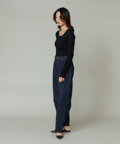 I.T.'S. international / イッツインターナショナル Tシャツ | シアーテレコクルーネックプルオーバー | 詳細7