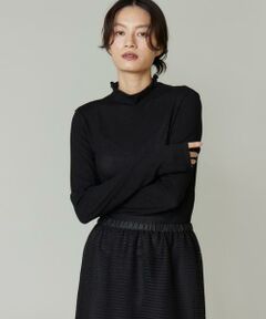 I.T.'S. international / イッツインターナショナル Tシャツ | シアーテレコハイネックプルオーバー