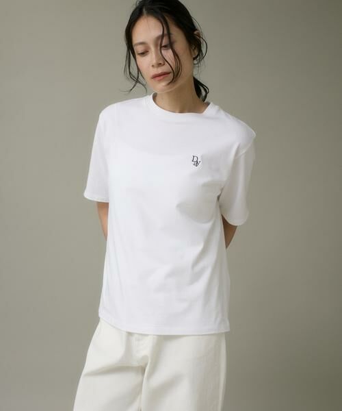 I.T.'S. international / イッツインターナショナル Tシャツ | ロゴ刺繍Tシャツ | 詳細12