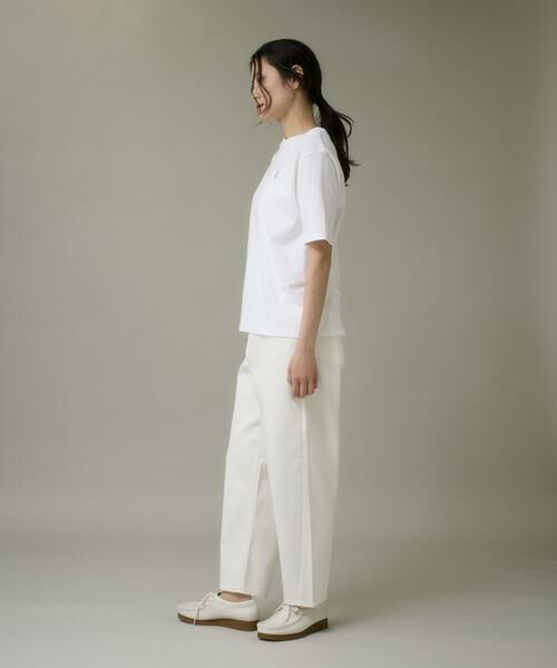 I.T.'S. international / イッツインターナショナル Tシャツ | ロゴ刺繍Tシャツ | 詳細3