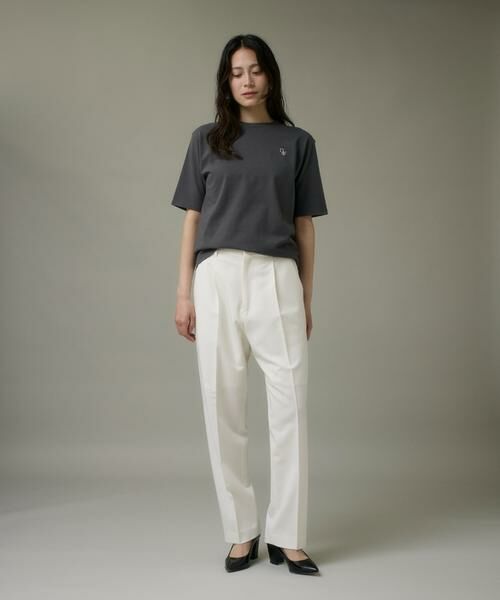 I.T.'S. international / イッツインターナショナル Tシャツ | ロゴ刺繍Tシャツ | 詳細7