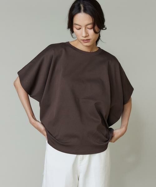 I.T.'S. international / イッツインターナショナル Tシャツ | ポンチドルマンプルオーバー | 詳細1