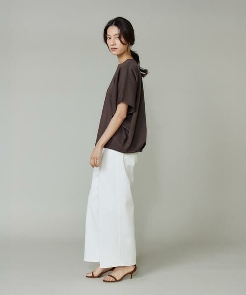 I.T.'S. international / イッツインターナショナル Tシャツ | ポンチドルマンプルオーバー | 詳細3