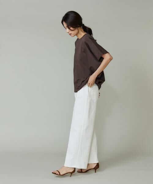 I.T.'S. international / イッツインターナショナル Tシャツ | ポンチドルマンプルオーバー | 詳細4