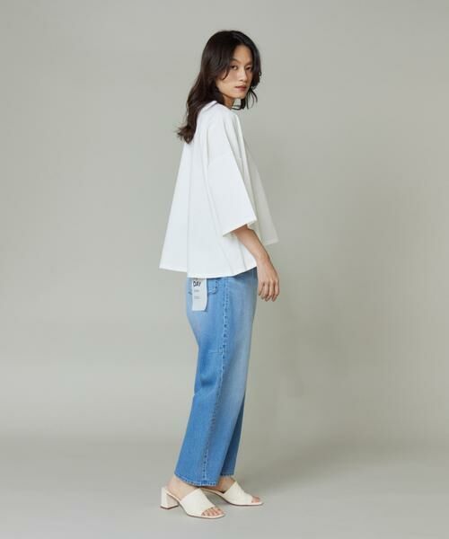 I.T.'S. international / イッツインターナショナル Tシャツ | ポンチ5分袖フレアー袖プルオーバー | 詳細9