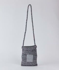 I.T.'S. international / イッツインターナショナル ショルダーバッグ | joyce MIXラメ入ニット ミニ ショルダーバッグ《Nananoel/ナナノエル》