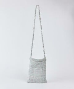 I.T.'S. international / イッツインターナショナル ショルダーバッグ | joyce MIXラメ入ニット ミニ ショルダーバッグ《Nananoel/ナナノエル》