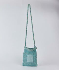 I.T.'S. international / イッツインターナショナル ショルダーバッグ | joyce MIXラメ入ニット ミニ ショルダーバッグ《Nananoel/ナナノエル》