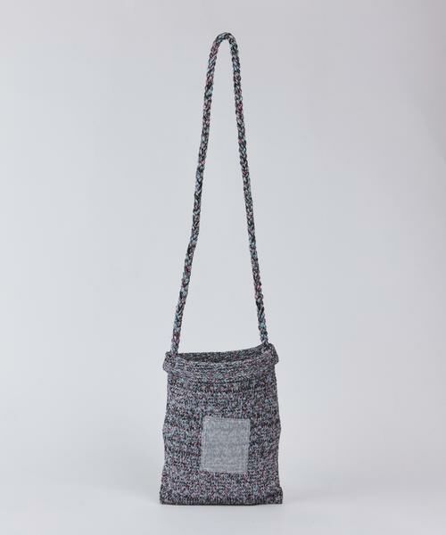 I.T.'S. international / イッツインターナショナル ショルダーバッグ | joyce MIXラメ入ニット ミニ ショルダーバッグ《Nananoel/ナナノエル》 | 詳細1