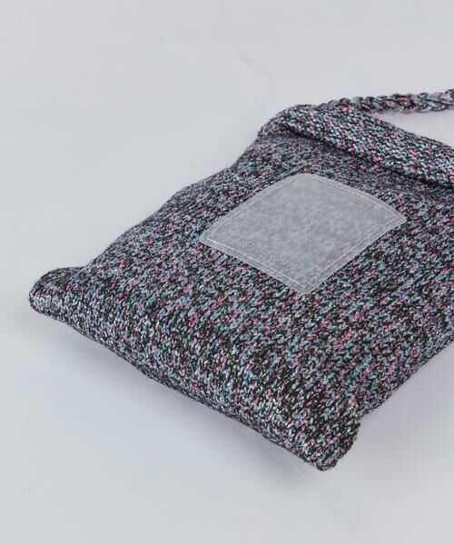 I.T.'S. international / イッツインターナショナル ショルダーバッグ | joyce MIXラメ入ニット ミニ ショルダーバッグ《Nananoel/ナナノエル》 | 詳細5