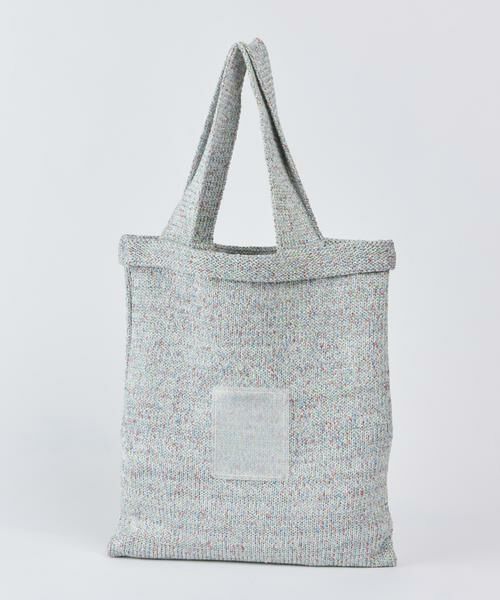 I.T.'S. international / イッツインターナショナル トートバッグ | joyce MIXラメ入ニット トートバッグ《Nananoel/ナナノエル》 | 詳細1