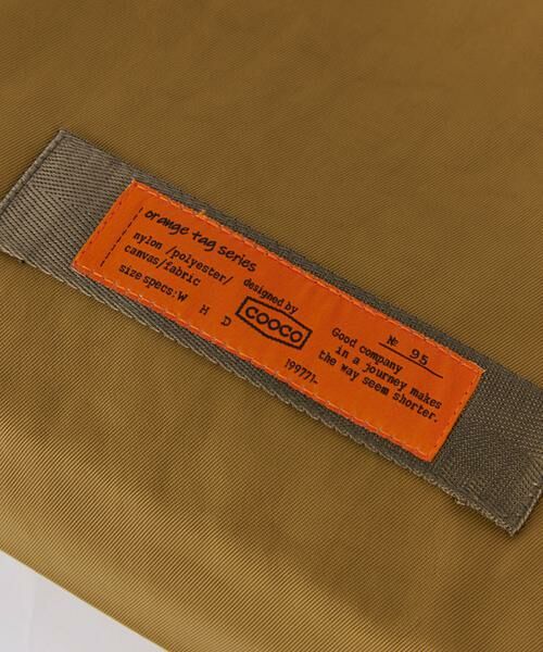 I.T.'S. international / イッツインターナショナル ショルダーバッグ | 撥水ショルダーバッグ/A4対応《COOCO/クーコ》 | 詳細6