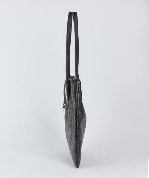 I.T.'S. international / イッツインターナショナル トートバッグ | メタリックツマミハンドルフラットトートバッグ/A4対応《COOCO/クーコ》 | 詳細2