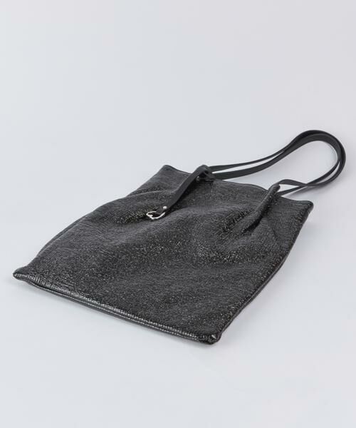 I.T.'S. international / イッツインターナショナル トートバッグ | メタリックツマミハンドルフラットトートバッグ/A4対応《COOCO/クーコ》 | 詳細4