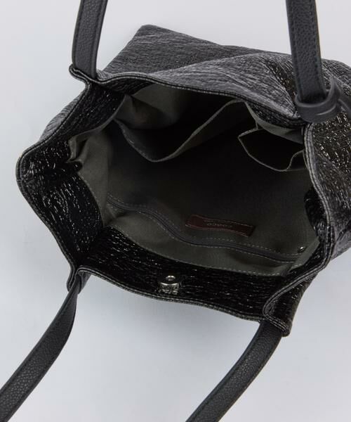 I.T.'S. international / イッツインターナショナル トートバッグ | メタリックツマミハンドルフラットトートバッグ/A4対応《COOCO/クーコ》 | 詳細6