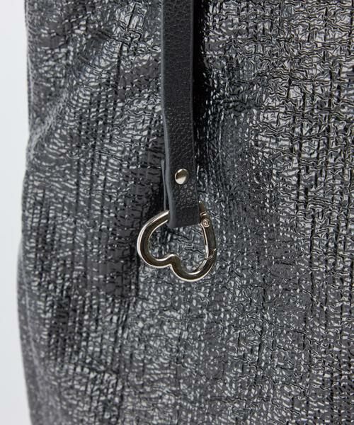 I.T.'S. international / イッツインターナショナル トートバッグ | メタリックツマミハンドルフラットトートバッグ/A4対応《COOCO/クーコ》 | 詳細7