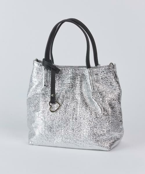 I.T.'S. international / イッツインターナショナル ショルダーバッグ | メタリックツマミハンドル2WAYミニトートバッグ《COOCO/クーコ》 | 詳細5