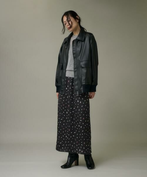 I.T.'S. international / イッツインターナショナル ブルゾン | フェイクレザーブルゾン | 詳細2